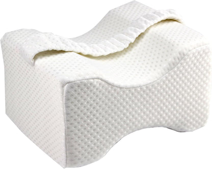 Home & Travel Gear Knee Pillow for Side Sleepers — Memory Foam Leg Pillow with Adjustable Strap | Hip & Lower Back Comfort | Ergonomic Support for Comfortable Positioning | Removable Washable Cover