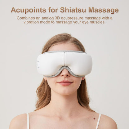 LAOBEN Eye Massager with Heat for Migraine Relief, Dry Eye and Better Sleep