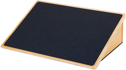 StrongTek Wooden Slant Board, Extra-Wide, Fixed 25° for Deep Squats | 19.7-Inch Platform, 1000 lb Capacity, Non-Slip Surface, Stable Foot Positioning, Knee Mobility and Lower-Body Training