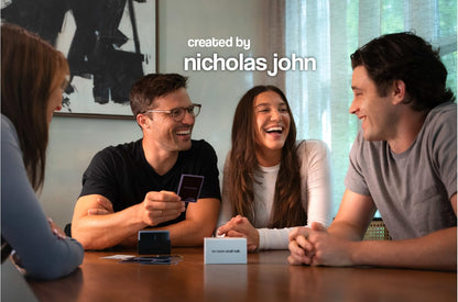 Quotes & Questions for Meaningful Connections - Conversation Card Game by Nicholas John