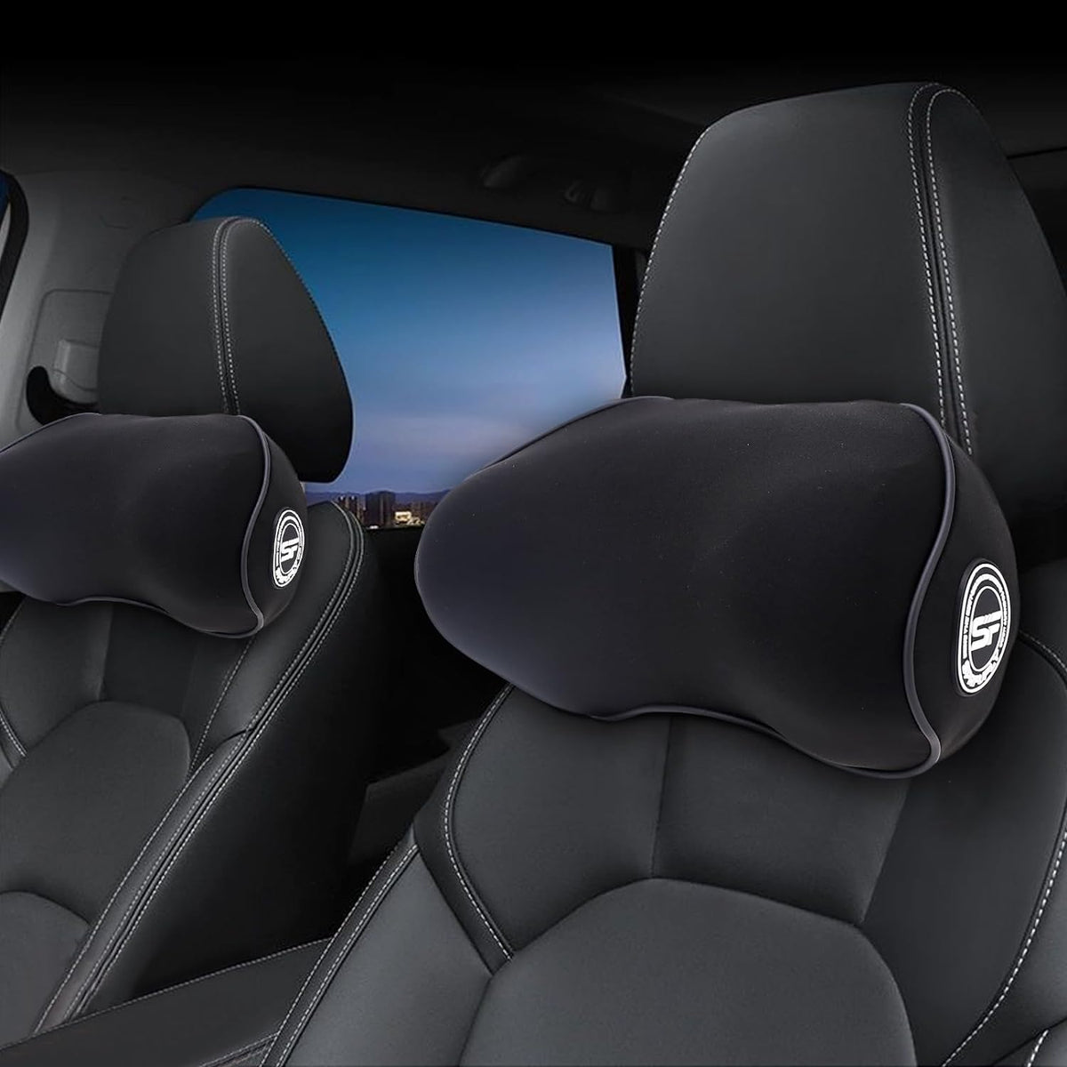 SPRFUFLY Make Relaxing Car Headrest Pillow, Car Neck Pillow for Driving