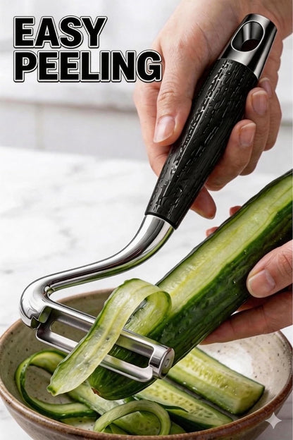 Vegetable Peeler,5 Years Warranty,Potato Peeler,Effortless Peeling,Kitchen Sharp Stainless Steel Blade Veggie Gadgets for Fruit Apple Carrot Pumpkin Pineapple SugarCane,Dishwasher Safe