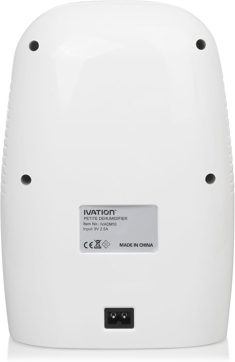 Ivation IVADM10 Powerful Small-Size Thermo-Electric Dehumidifier - for Smaller Room, Cupboard, Basement, Attic, Stored Boat, RV, Antique Car,White