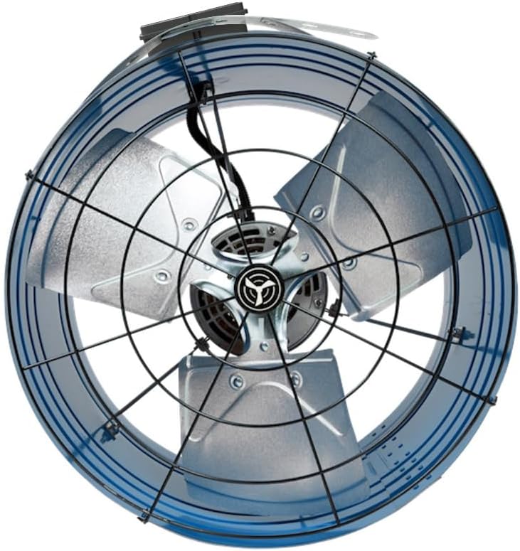 Quietcool QC CL-2250 RF Classic Advanced Whole House Fan with Wireless Control - Up to 2465 CFM - Two Speed - Covers up to 1,233 SQFT - 10 Year Warranty - Removable Grille