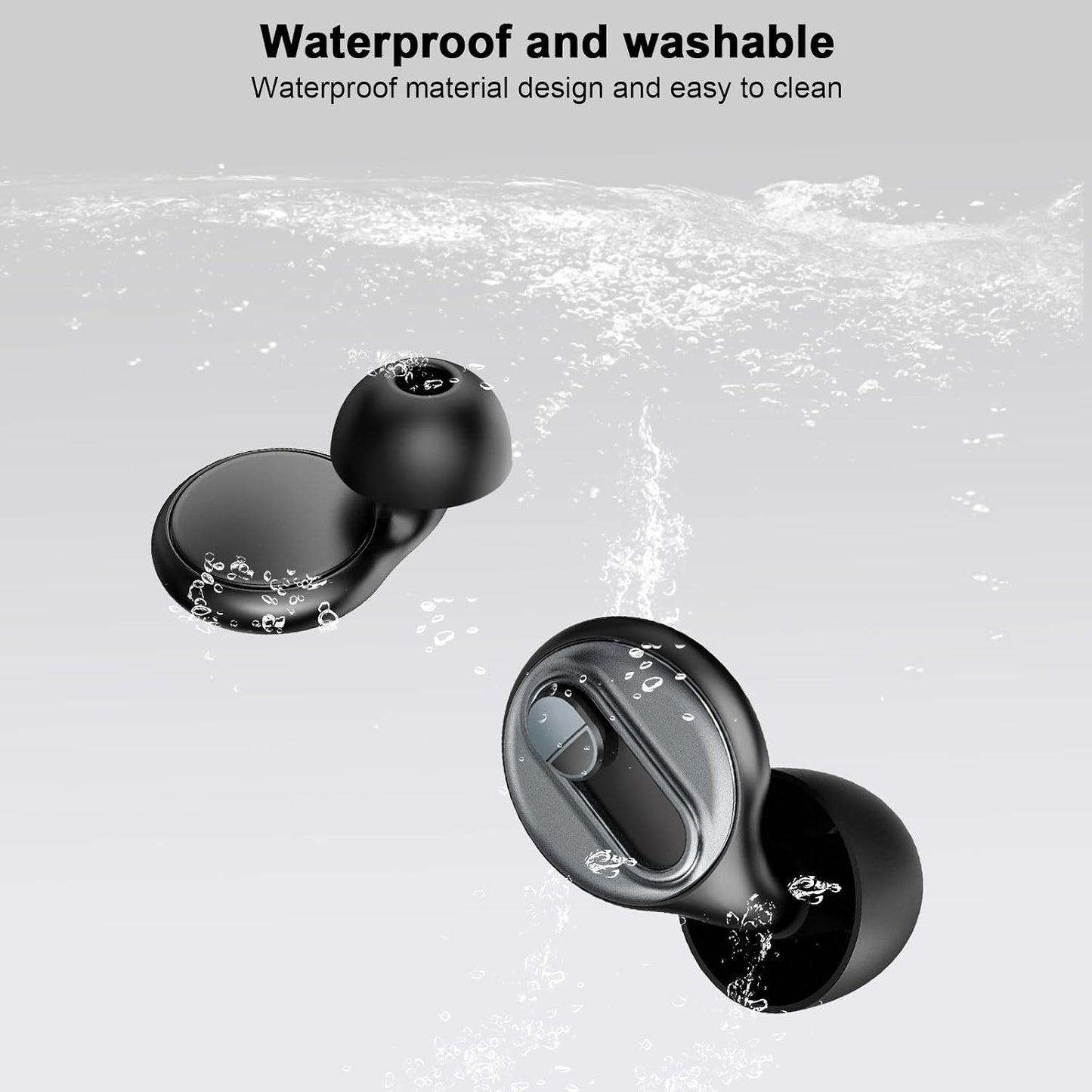 Adjustable Ear Plugs-2, 17-35dB Noise Reduction Hearing Protection EarPlugs, Reusable Silicone Earplug for Sleep/Focus/Travel/Concerts, 7 Pairs of XS/S/M/L Single/Double Eartips with Magnetic Case