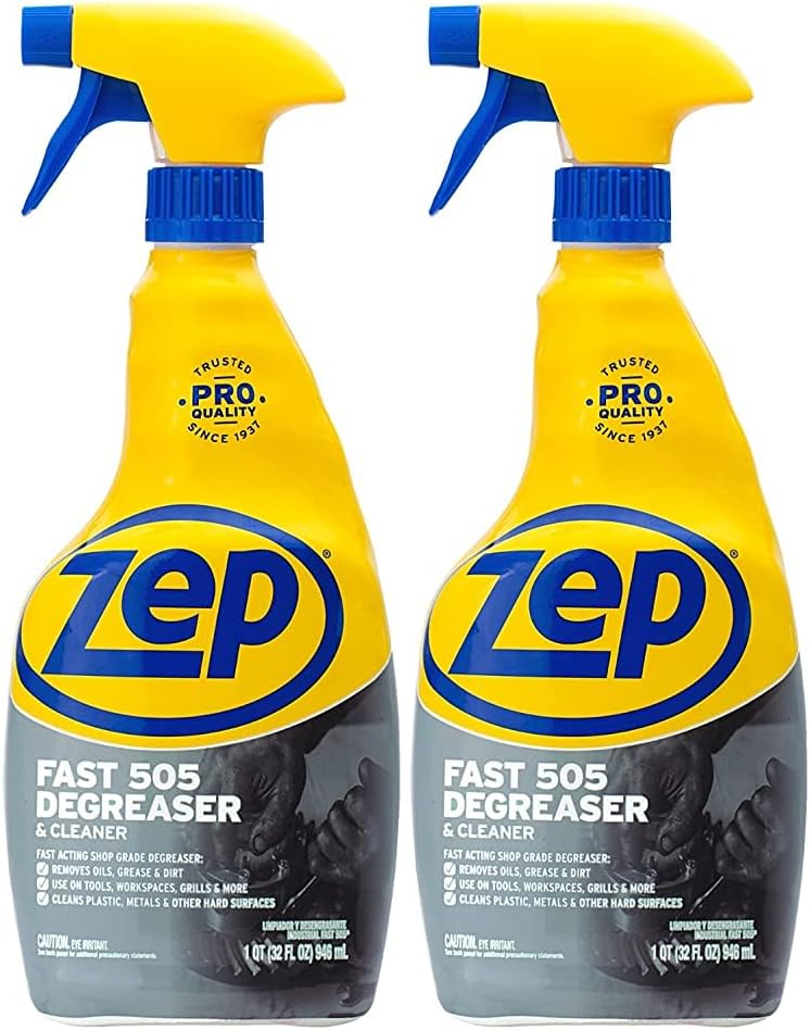 Zep ZU50532 Fast 505 Cleaner and Degreaser 32 Ounces, 32 Fl Oz, clear