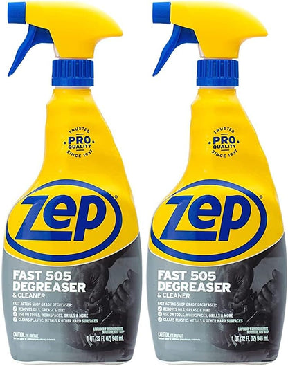 Zep ZU50532 Fast 505 Cleaner and Degreaser 32 Ounces, 32 Fl Oz, clear