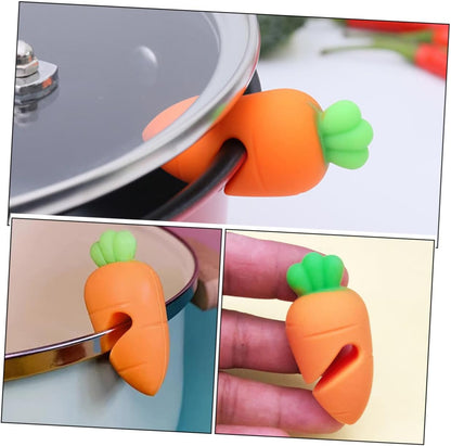 Cabilock Silicone Spill Stopper Lid Cover Pot Lid Riser for Efficient Cooking Boil over Prevention Aid