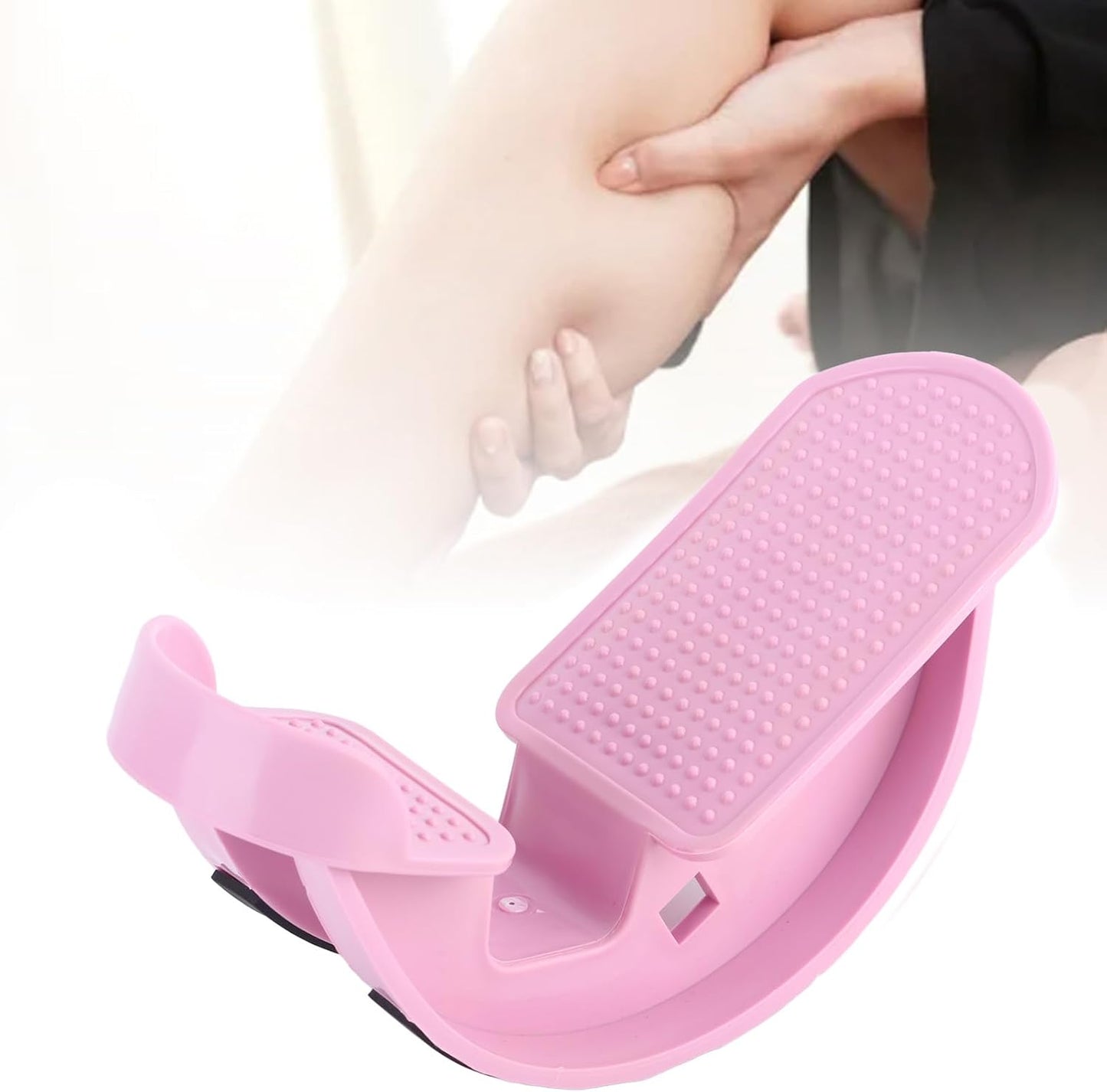 Acouto Calf Stretcher Foot Rocker, Portable Tight Calves Stretcher Tool for Flexibility, Ergonomic Slip Design, & Fitness Aid, Home Exercise