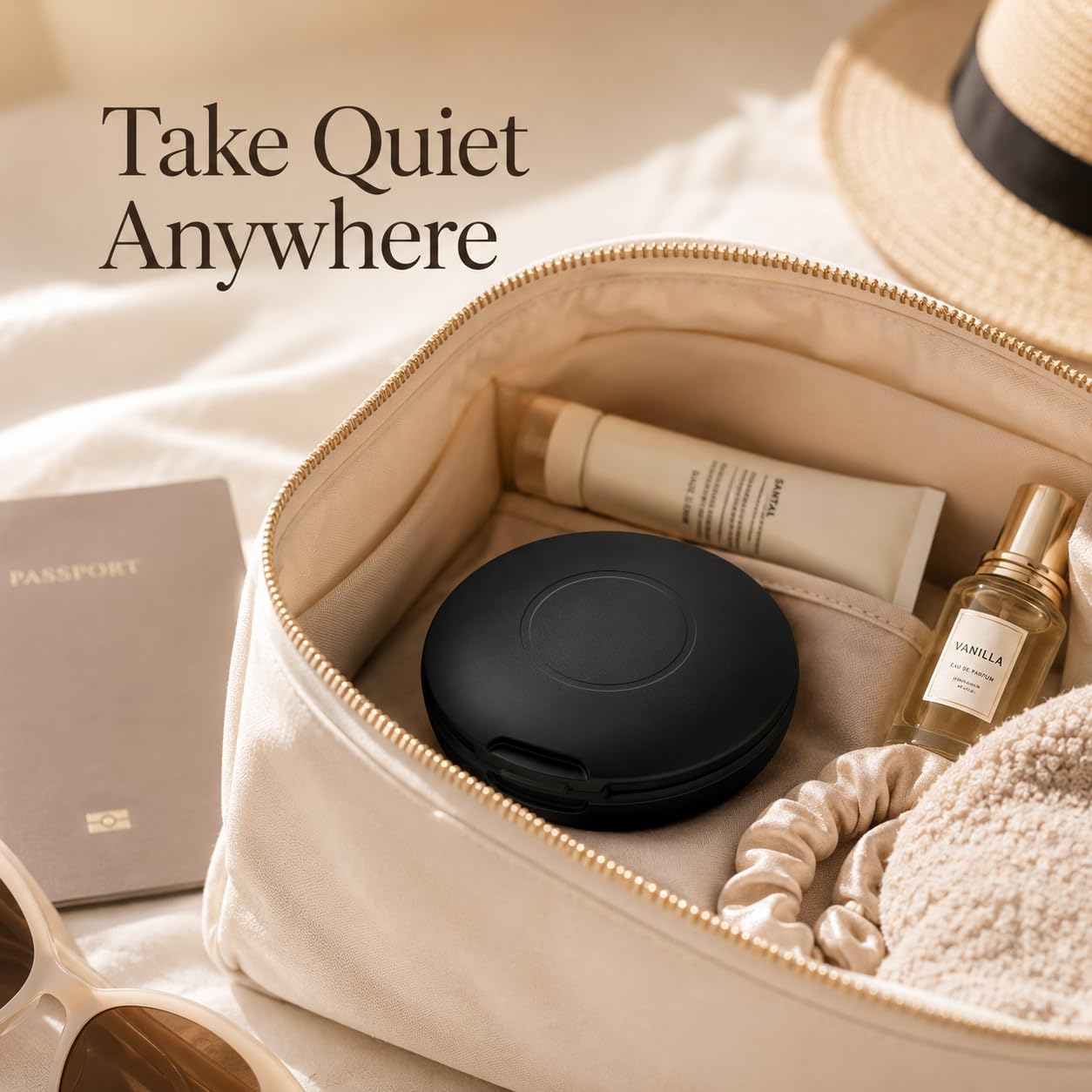 HEKKE 45dB Ear Plugs for Sleeping, Soft Silicone for Side Sleepers, 4 Sizes | Reusable soft silicone with XS/S/M/L sizes for side sleepers, concerts, flights and hotels; carrying case included.