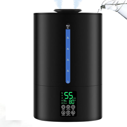 Coolfiqu 6L Warm & Cool Mist Humidifiers for Bedroom,Large Room,Plants