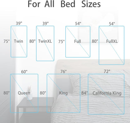 Bed Sheet Straps/Fitted Sheet Holders for Corners - Keep Your Bed Sheets Firm & Tight with Premium Bed Scrunchies, Sheet Clips White-2Pack