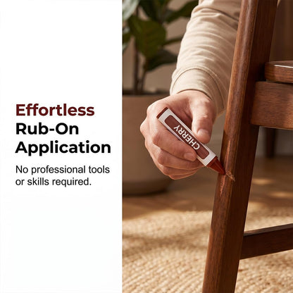Furniture Scratch Repair Wax Crayons, 2026 New Wood Furniture Markers Touch Up for Scratches, Multifunctional Furniture Pens for Touch Up Wood Portable Wood Floor Repair Kit (6)
