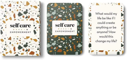 Allura & Arcia Empowering Self Care Questions - 52 Stress Relief Cards for Meditation, Mindfulness, Yoga & Gifts