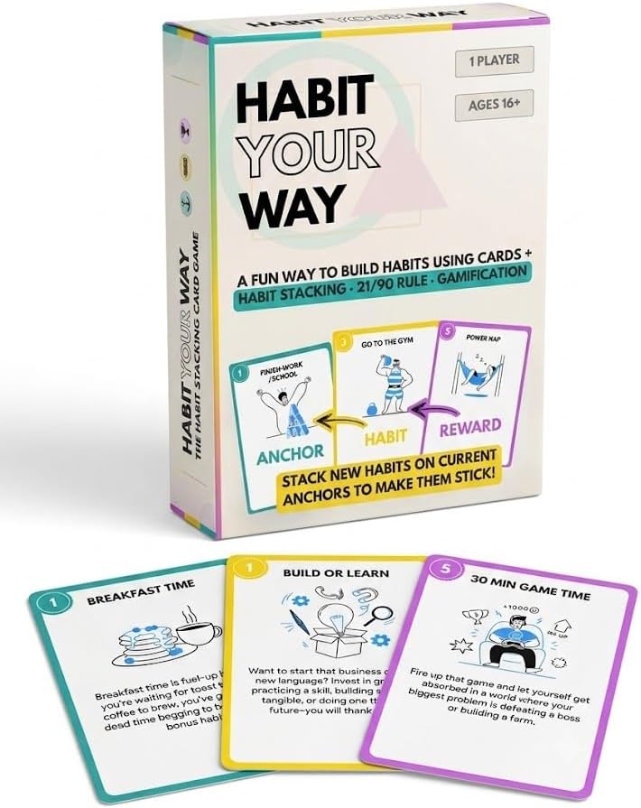 Habit Your Way Habit Stacking Cards