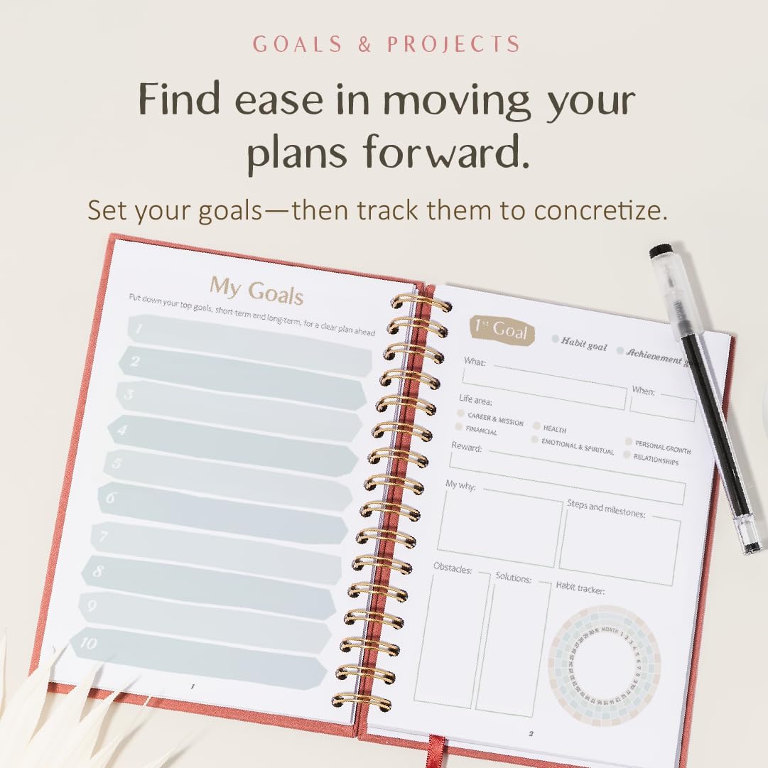 The ADHD Planner for Adults - Undated Daily & Weekly ADHD Journal for Disorganized People, 90 Days - Habit Tracker, Record Emotions & Mood - Academic Goals - Structure & Focus for Adults Brains