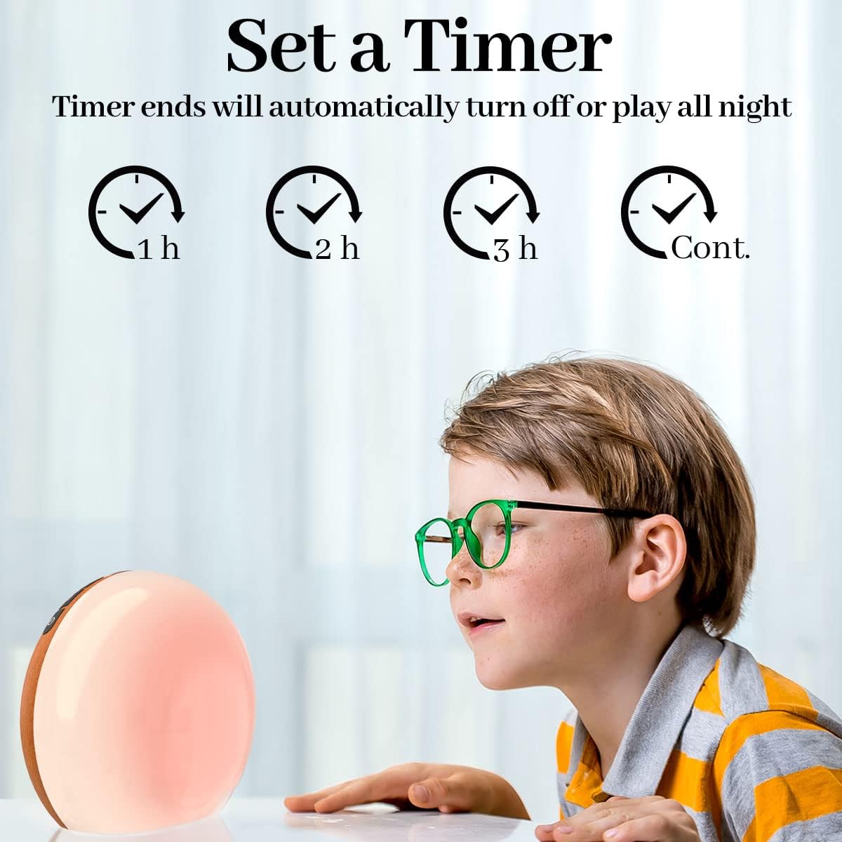 Meditation White Noise Sound Machine with 30 Soothing Sounds 12 Colors Night Light 10 Brightness Levels 32-Level Volume Control 4 Timers and Memory Function Sleep Machine for Baby Kids Adults (White)