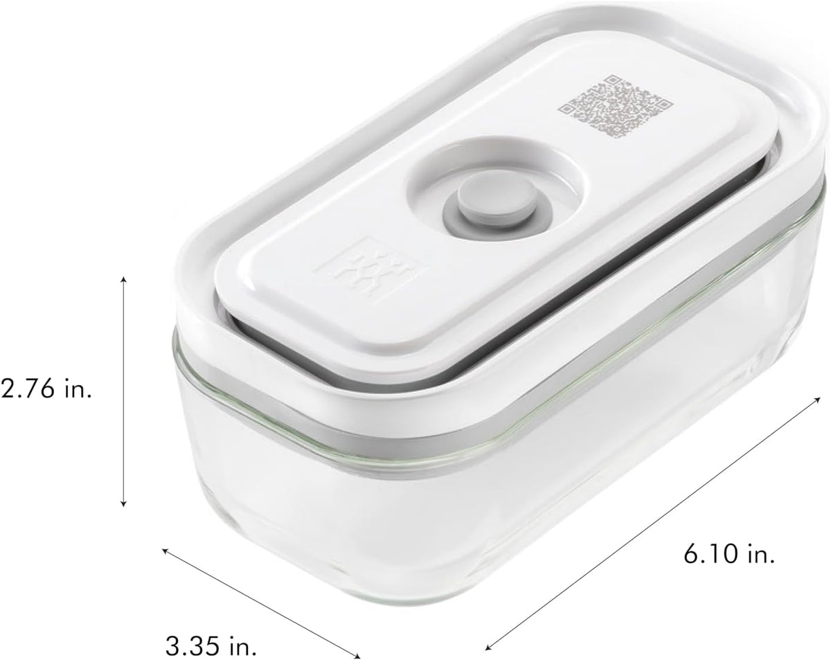 ZWILLING Fresh & Save Glass Airtight Food Storage Container, Meal Prep Container - Small