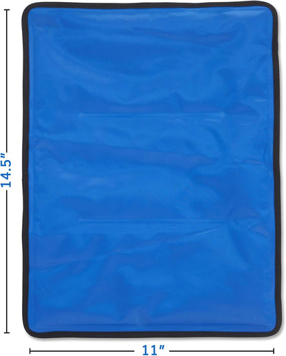 Reusable Hot and Cold Gel Ice Packs for Injuries - Gel Cold Packs for Injuries - Multiple Shapes and Sizes 7 Variety Pack