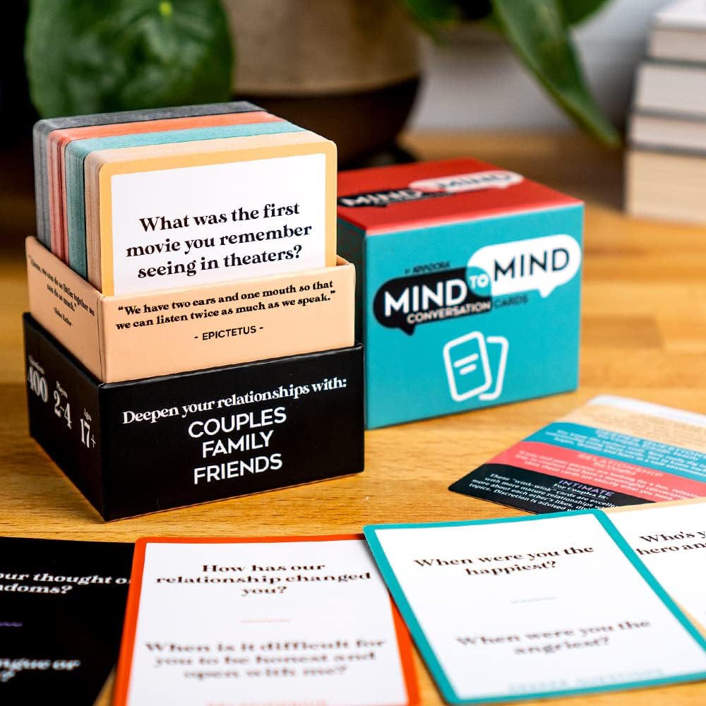 400 Questions for Couples, Family, Friends - Romantic Card Game Gift Sets