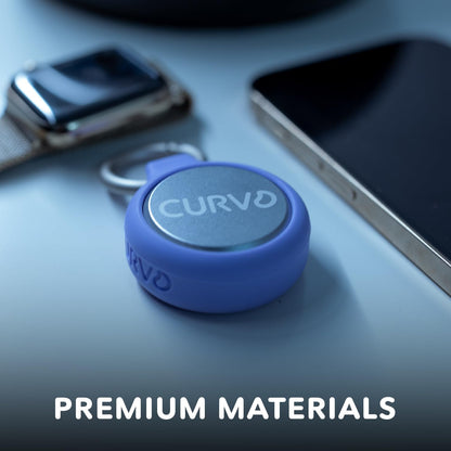 CURVD Ear Plugs for Sleeping, Noise Blocking Earplugs, 28dB SNR (Blue)