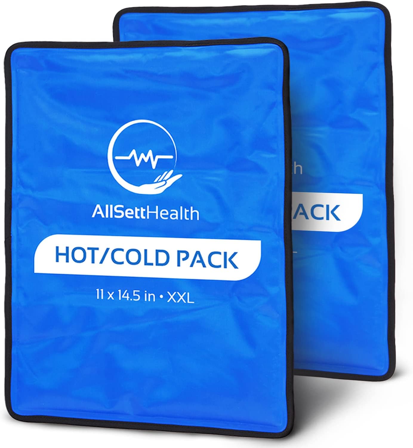 Reusable Hot and Cold Gel Ice Packs for Injuries - Gel Cold Packs for Injuries - Multiple Shapes and Sizes 7 Variety Pack