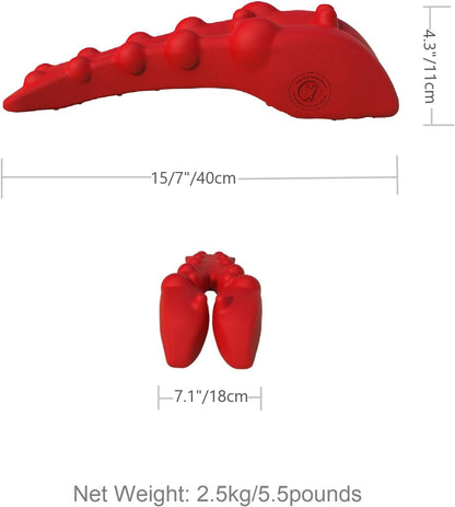 Trapezius Massager, Neck, Shoulder & Upper Back Pain Relief Manual Massager – Trigger Point Tool for Trapezius Tightness, Tension Headaches, Tech-Neck, and Suboccipital Release