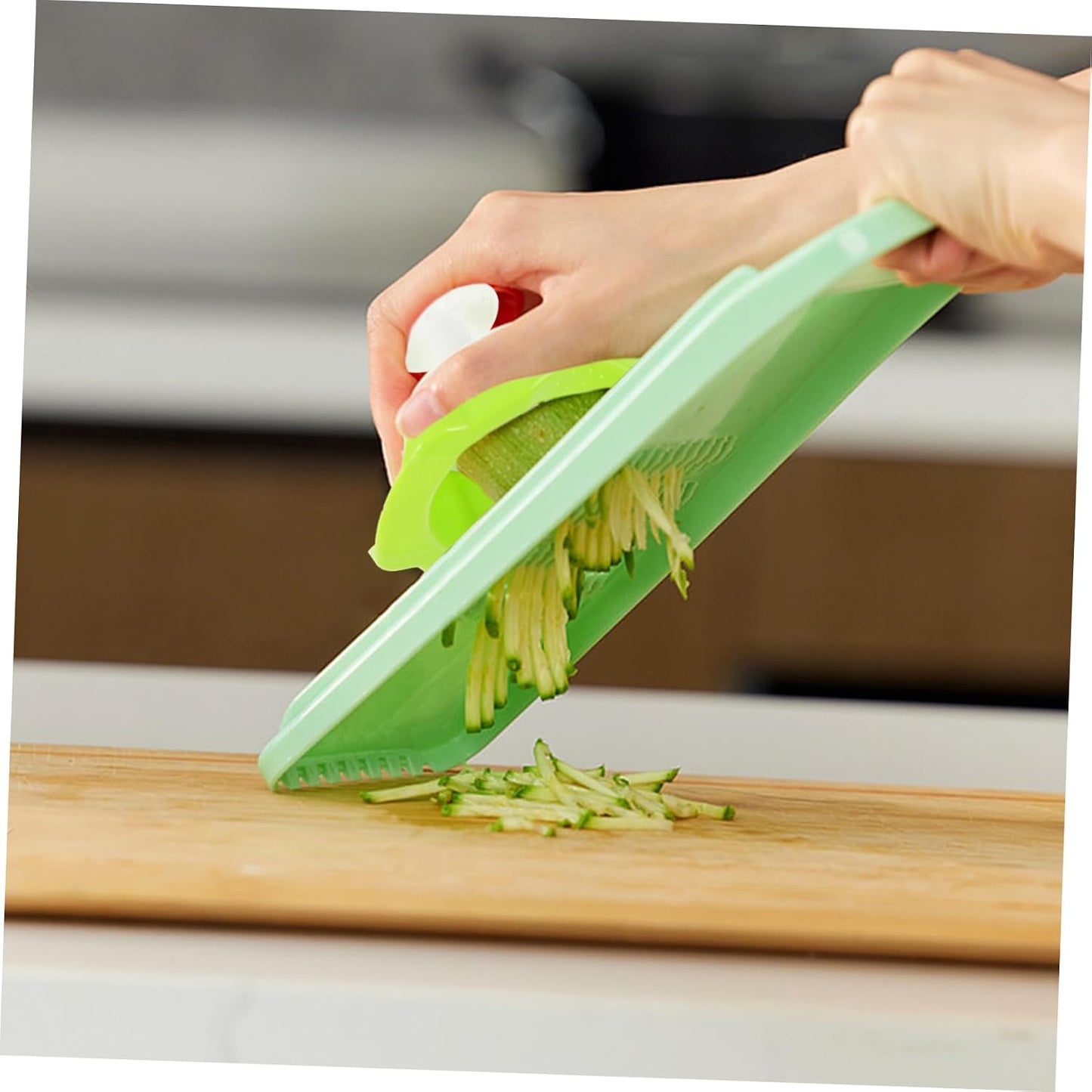 Amosfun 2PCS Food Grater Finger Guard Set Multi-functional Hand Protector Sturdy Design for Safe Vegetable Grating and Slicing Kitchen