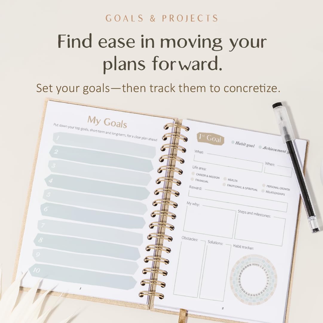The ADHD Planner for Adults - Undated Daily & Weekly ADHD Journal for Disorganized People, 90 Days - Habit Tracker, Record Emotions & Mood - Academic Goals - Structure & Focus for Adults Brains