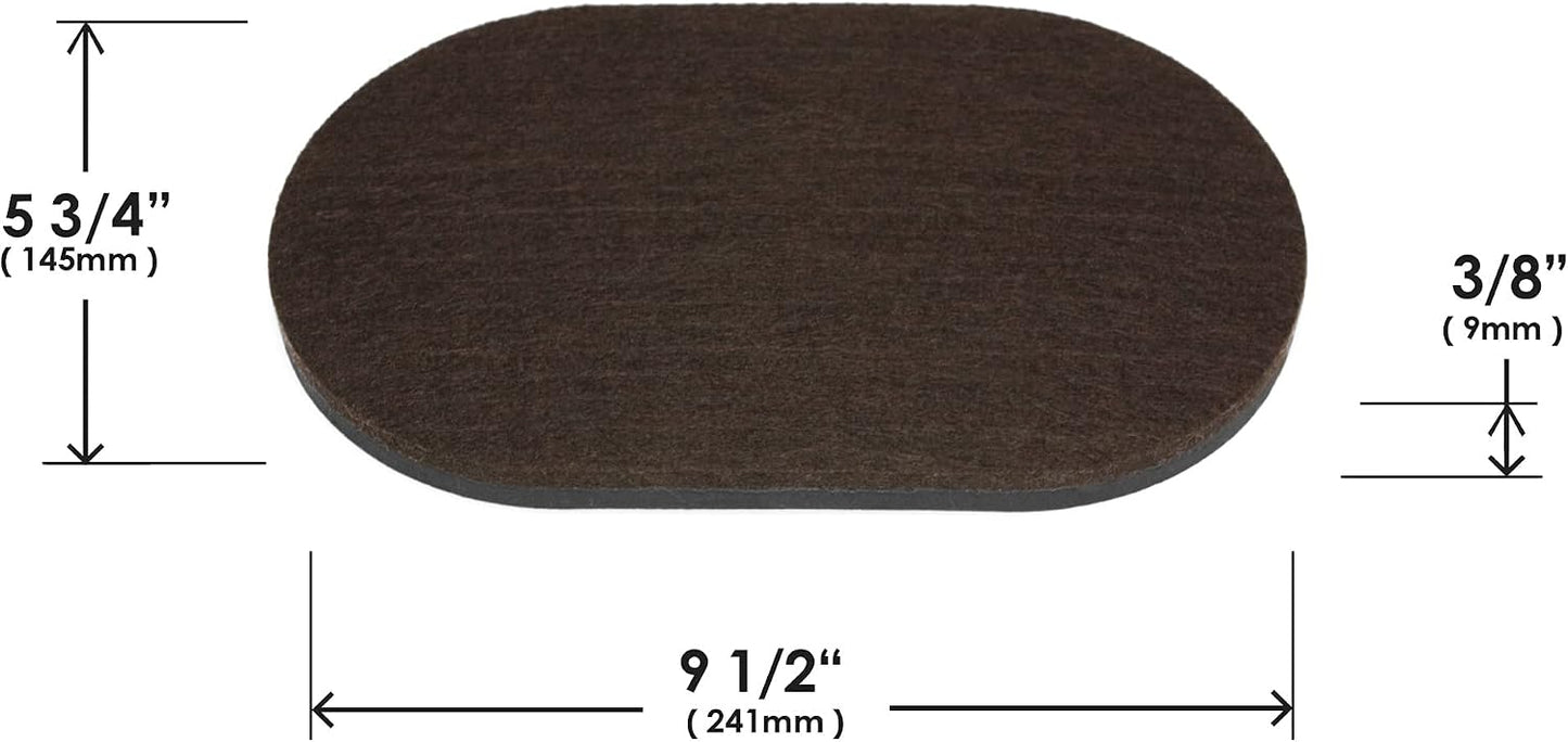 Slipstick GorillaSliders Premium Furniture Sliders for All Floor Surfaces (16 Piece Moving Kit) Reusable 3.5” Round Furniture Movers for Sliding Furniture on Hardwood & Carpet, Black, CB13-1-16