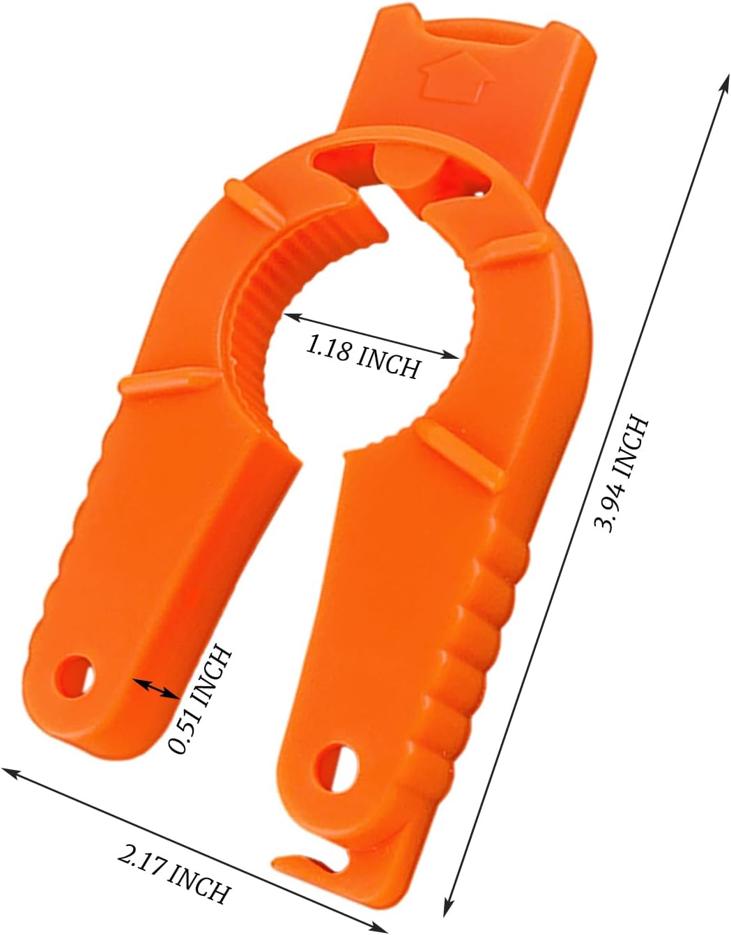 KTOJOY Can and Bottle Opener Multi Function, 3 Pack Plastic Bottle Opener for Arthritic Hands, Seniors and Weak Hands, Easy Grip Jar Lid Opener for Kitchen, Camping (Blue, Orange, White)