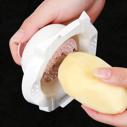 Grater Finger Guard Vegetable Slicer Cutter Protector Professional Tool Lightweight Sturdy Design Suitable for Home Cooking Food Serving, Pink