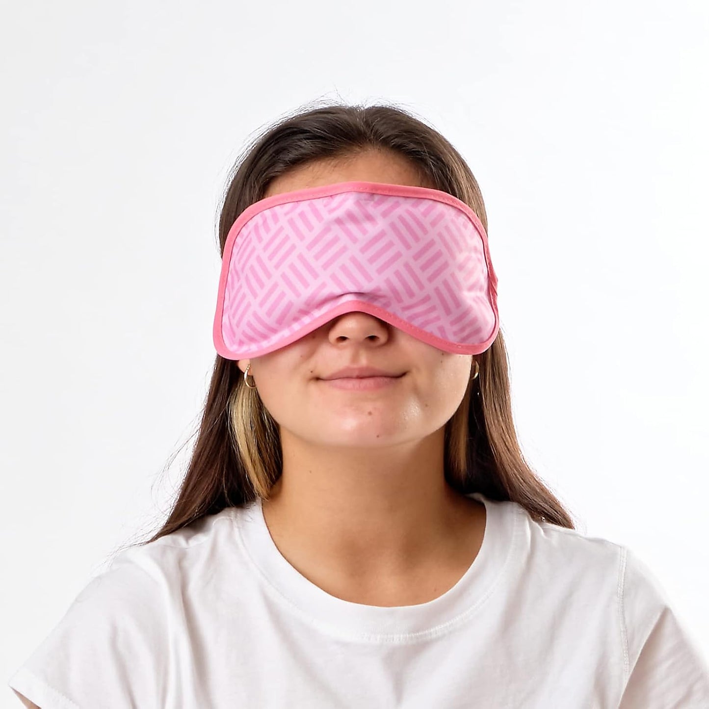 Fit+Fresh Cooling Gel Eye Mask & Cold Head Wrap - Migraine Ice Pack for Relief