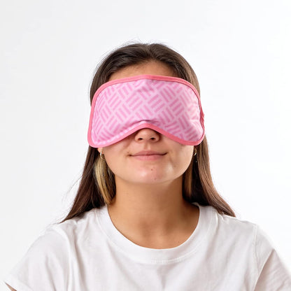 Fit+Fresh Cooling Gel Eye Mask & Cold Head Wrap - Migraine Ice Pack for Relief