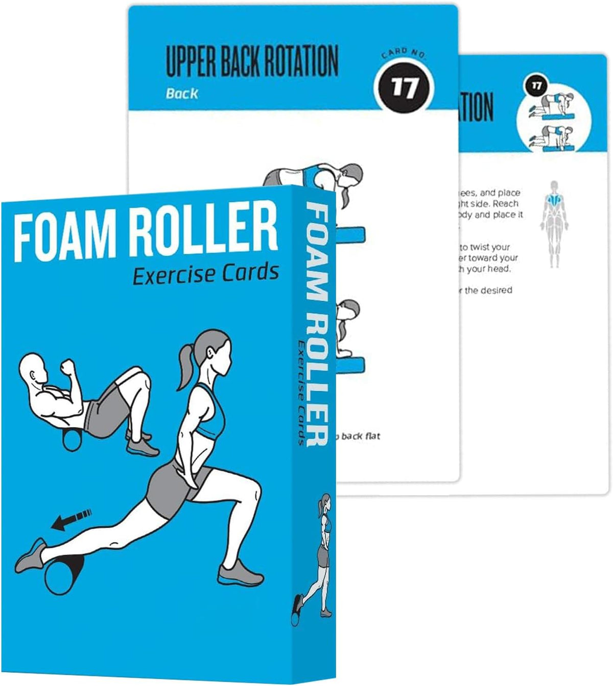 Half Balance Ball Workout Cards, 62 Exercises Cards Deck Large Size 5" x 3.5" Fitness Cards for Women & Men, Beginner Fitness Guide to Training Exercises at Home or Gym