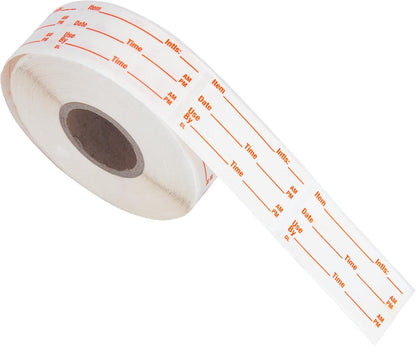 L LIKED 500 Stickers Use by 1 x 2 Inch Dissolvable Food Storage Labels for Containers