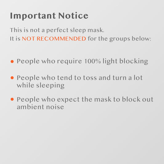 Dual-Sided Sleep Mask with Silent Fastener, No Buckle Eye Mask for Sleep