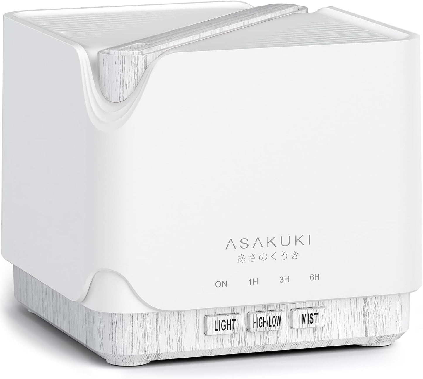 ASAKUKI Essential Oil Diffuser Smart WiFi Humidifier 700 ml | Easy Connect with Alexa and Google Home, Phone App & Voice Control, Customized Schedule Timers and LED Light
