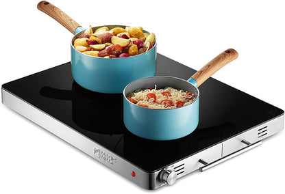 Magic Mill Warming Mat for Food - Premium XL Electric Warming Tray, 3 Temperature Levels, 10s Fast Heating Silicone Surface, Rollup Buffet Heat Pad, Non-Slip Feet, Ideal for Parties, Home, Travel