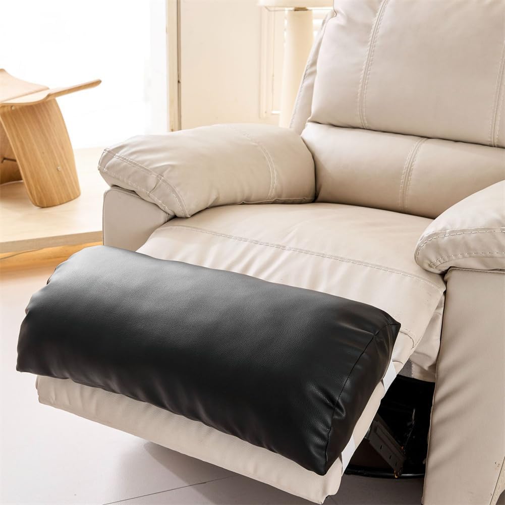 Leg Pillow for Recliner & Couch - Bolster Foot Rest Pillow, Half Moon Shape Multi-Purpose Leg Elevation Pillow for Bed, Sofa, Chair - Knee Pillow for Back Sleeping & Comfortable Foot Cushion (Grey)