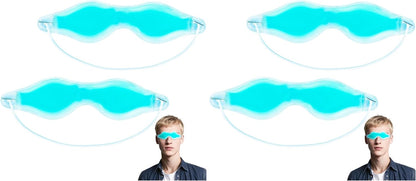 Cooling Eye Mask - Gel Ice Pack Reusable Cooling Eye Pads and Under Patches,Eye Hot Cold Treatment for Redness,Pain Relief Relax.
