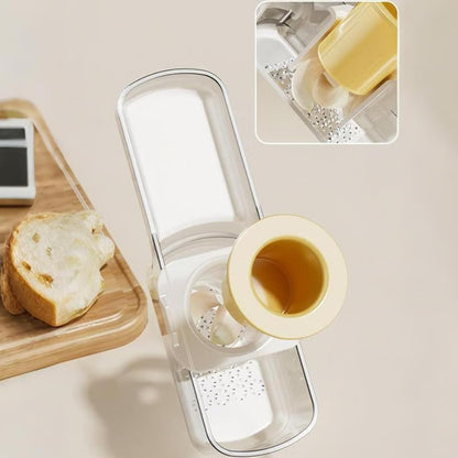Garlic Slicer Super Thin, Garlic Slicer and Grater, 2026 Mini Multifunctional Garlic Grinder & Mandoline Slicer, Multi-Functional Veggie Shredder Ginger Vegetable Cutter with Container (Green*1 Pc)