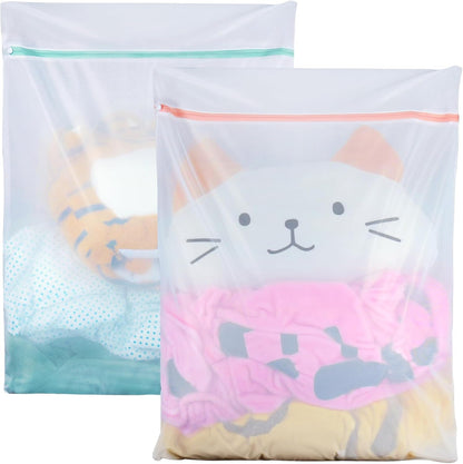 Tenn Well 3Pcs Mesh Laundry Bags For Shoes Sneakers Fits Size 12 | Mesh bags for trainers, tennis shoes, slippers, washing machine safe