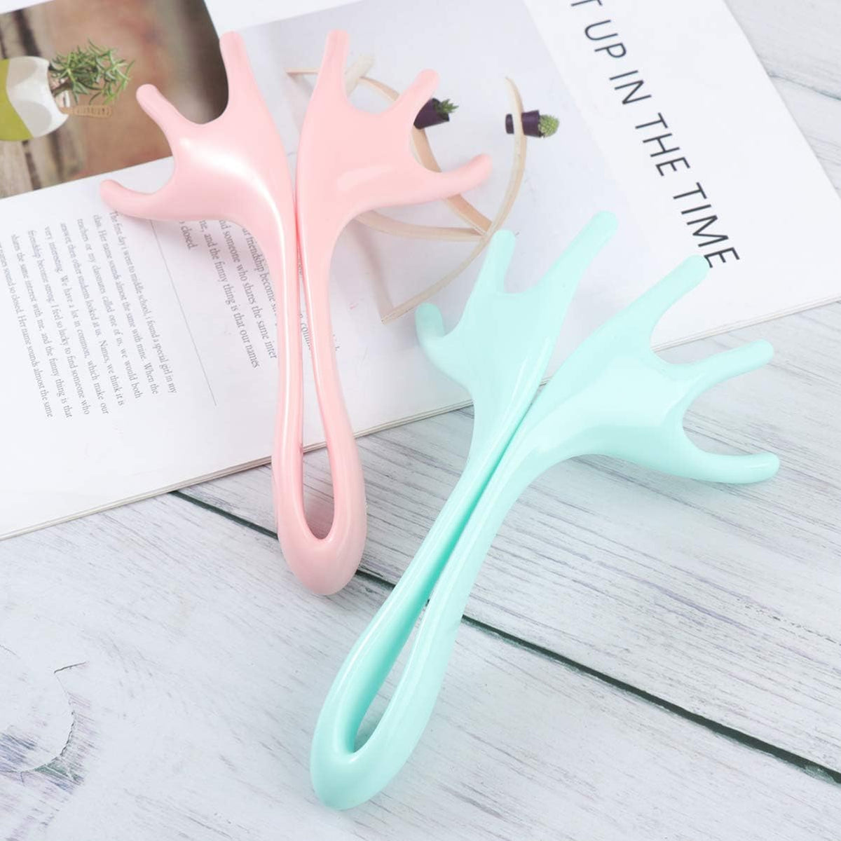 2pcs Six Finger Head Claw Massager Scalp Massage Tool