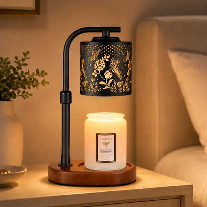 kobodon Candle Warmer Lamp with Timer Dragonfly Electric Candle Lamp Warmer