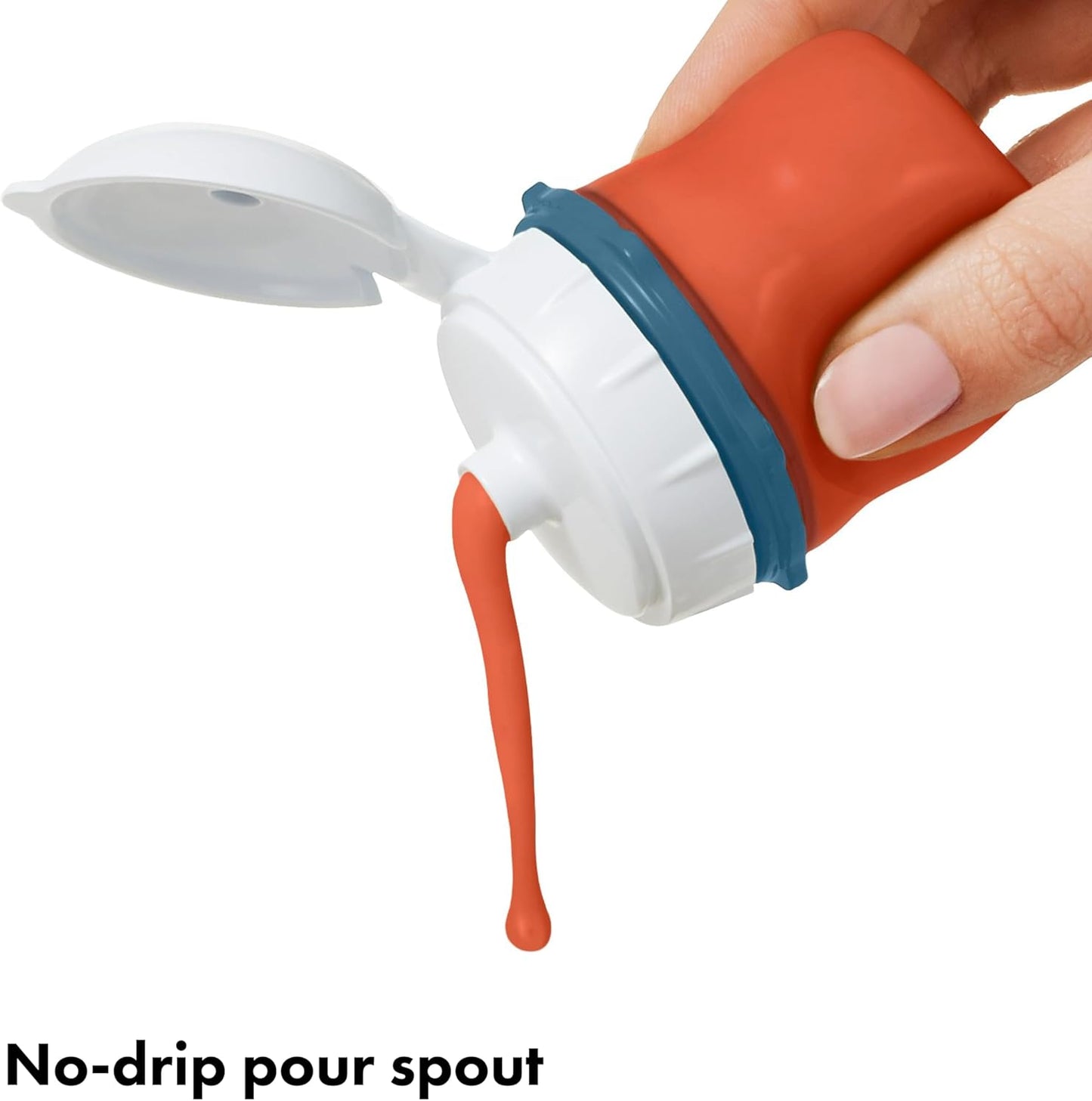 OXO Good Grips Prep and Go Container With Colander - Ocean Blue