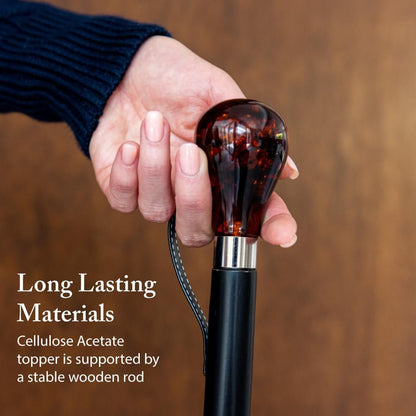 FootFitter 23” Shoe Horn, Premium Long Length Shoe Aid (Made in Italy) | Elegant Tall Build & Premium Crafted Shoehorn to Ease Heel Entry & Protect Shoe Structure, Daily Comfort & Quick On‑Off Use