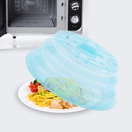 Kichwit Collapsible Silicone Microwave Plate Cover Splatter Guard
