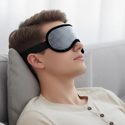 Rapid Relief Reusable Hot or Cold Gel Bead Eye Mask, Flexible Fit