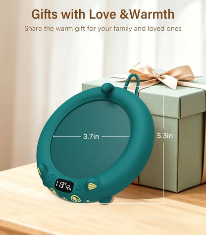 Supsonic Coffee Mug Warmer, Cup Warmer for Desk with 4 Temp Settings | Fast heating beverage, 2-12h Auto shut-off, Constant temperature, Smart gift for women men, Works with tea, milk, candle